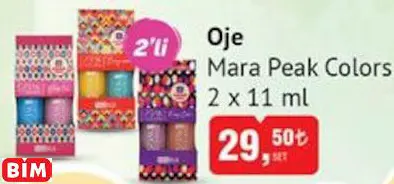 MARA PEAK COLORS OJE MARA PEAK COLORS OJE